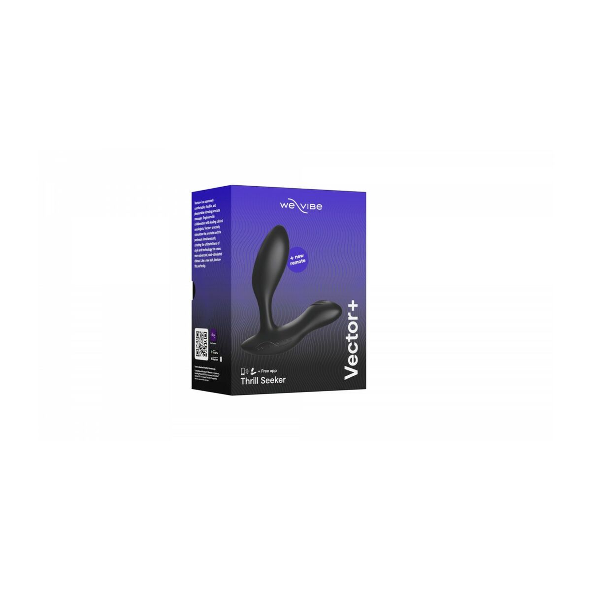 Vibrator anal We-Vibe Negru